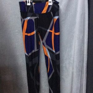 Color block workout leggings